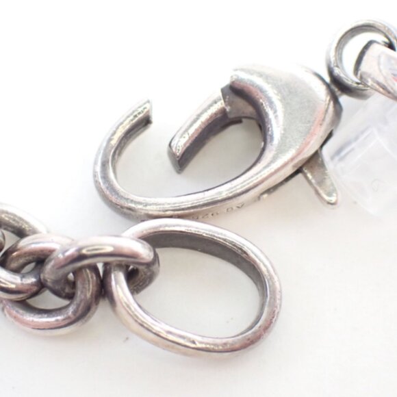 Gucci Silver Interlocking GG Pendant Necklace Silvery - Picture 6 of 6